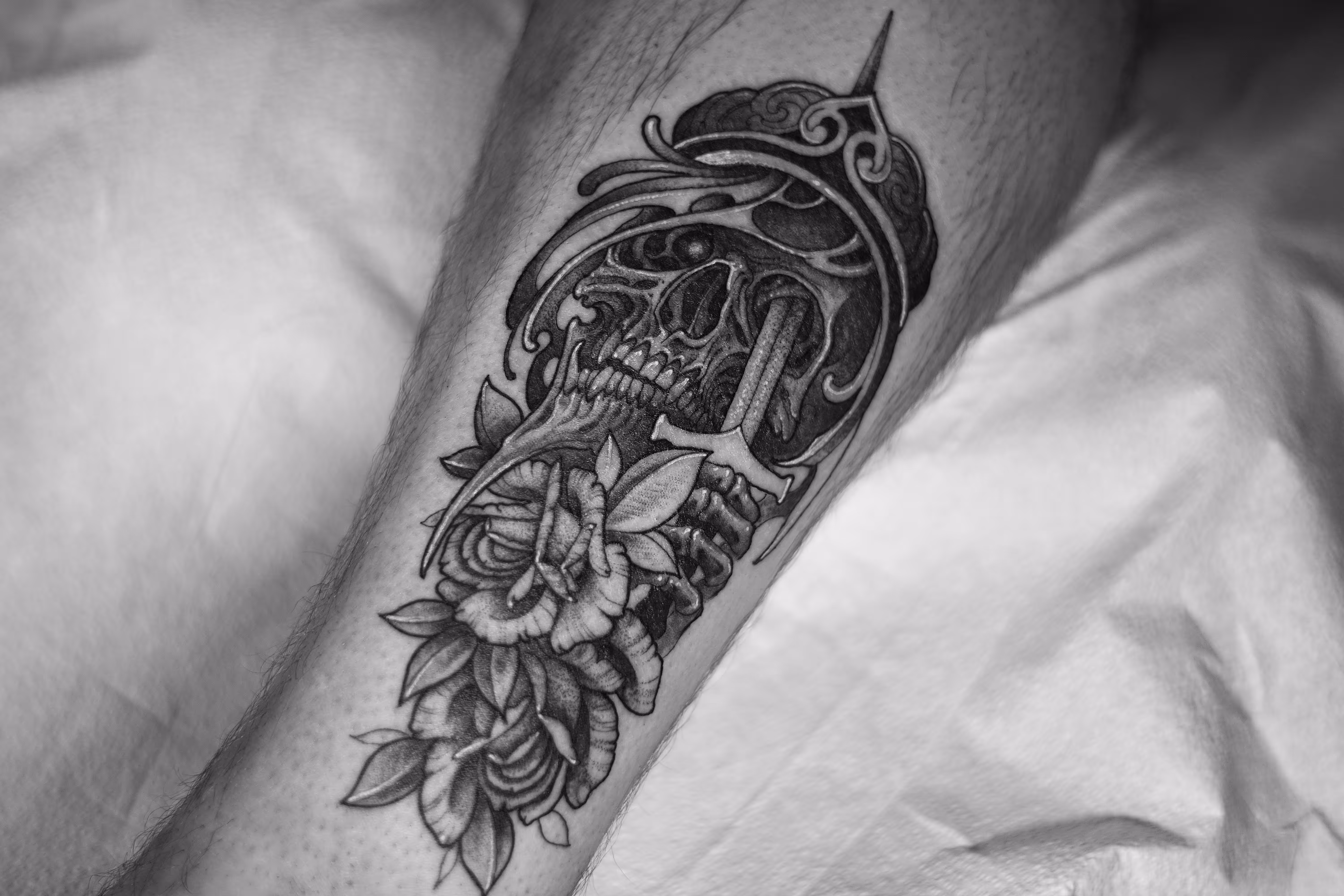 Picture Of A Tattoo Of A Drawing 4