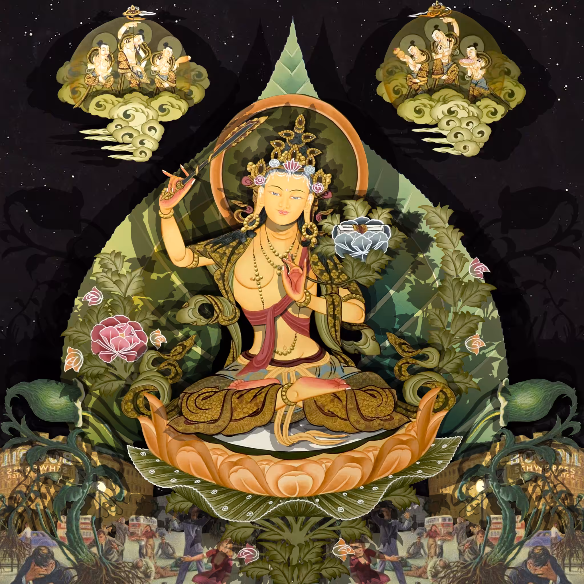 Paper Buddha Buddies: PaperBuddhaBuddy #051