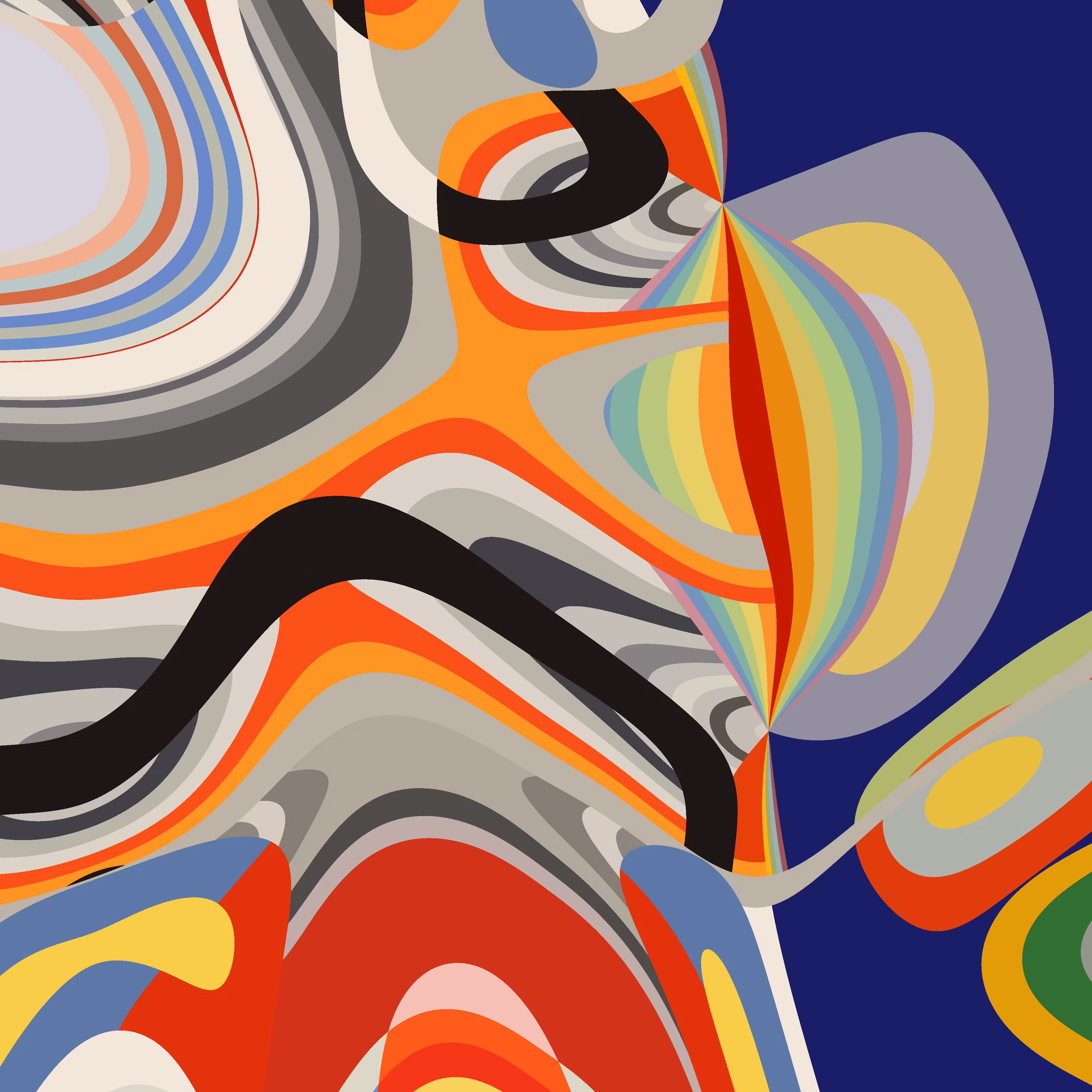 Delaunay meets Perlin #3