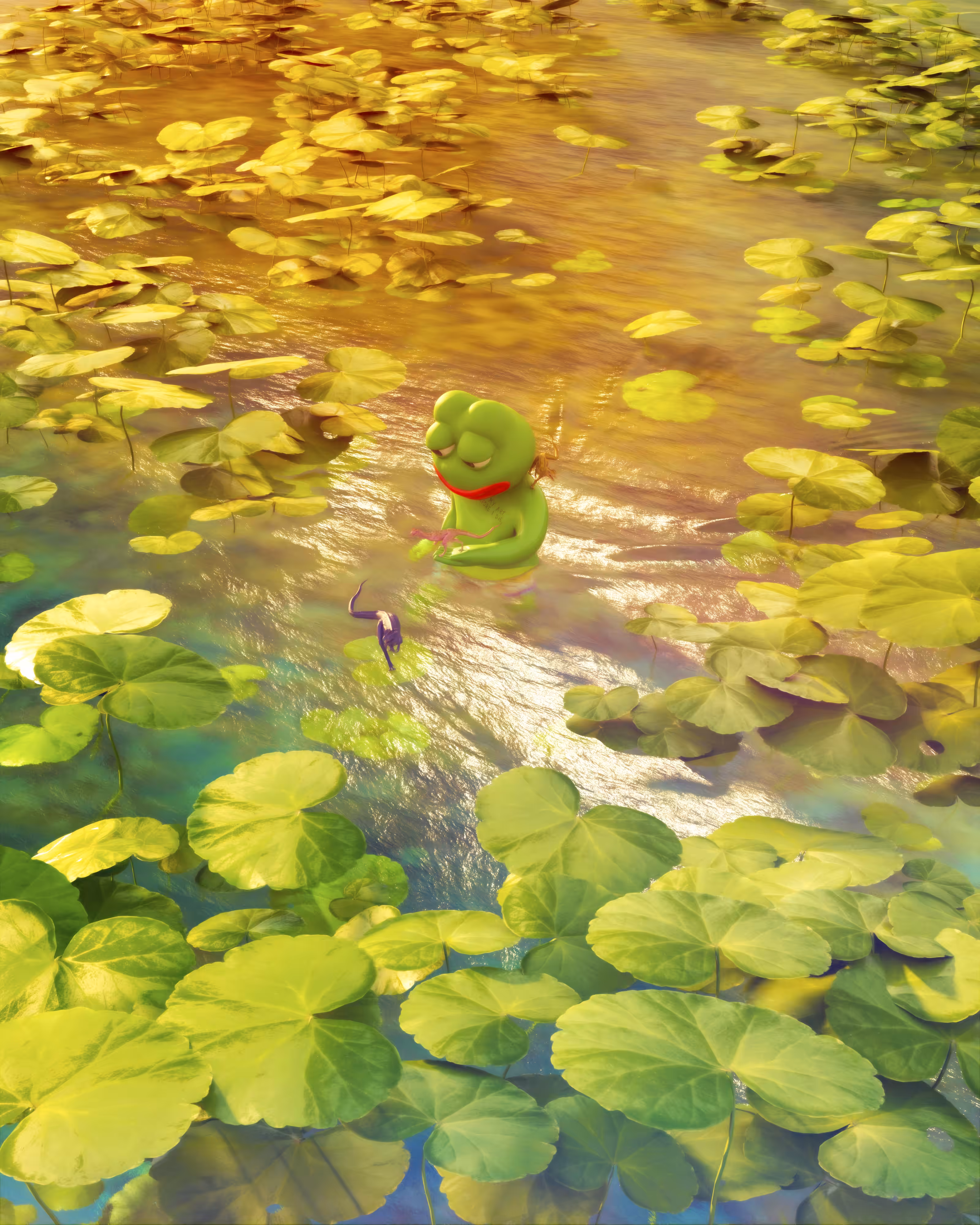 Between Two Days: Lily Pad Pals
