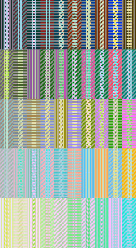 Colored bands #12