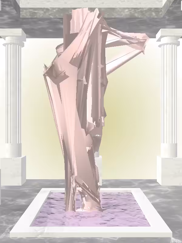 HeavenComputer: The Robotic Peach Blossom Man #2986