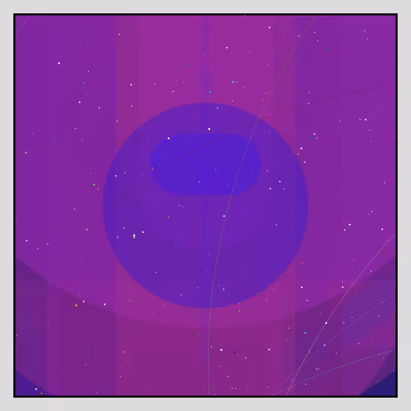 Color Field Starry B #101