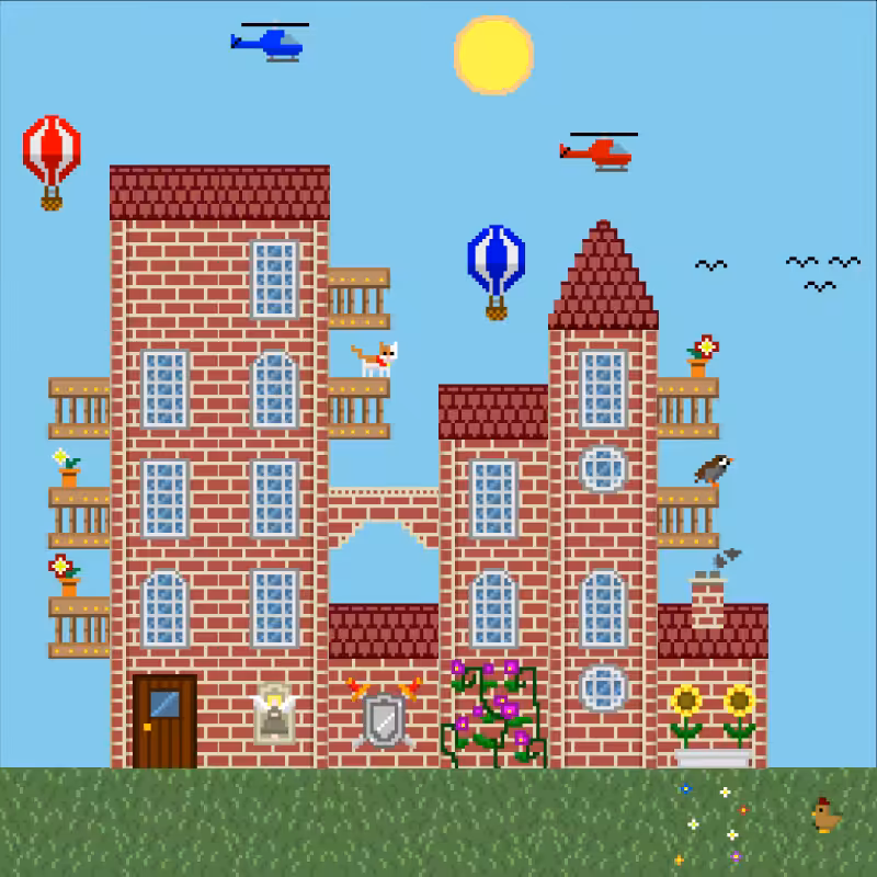 2D Mansion #125
