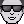 just a face with sunglasses 