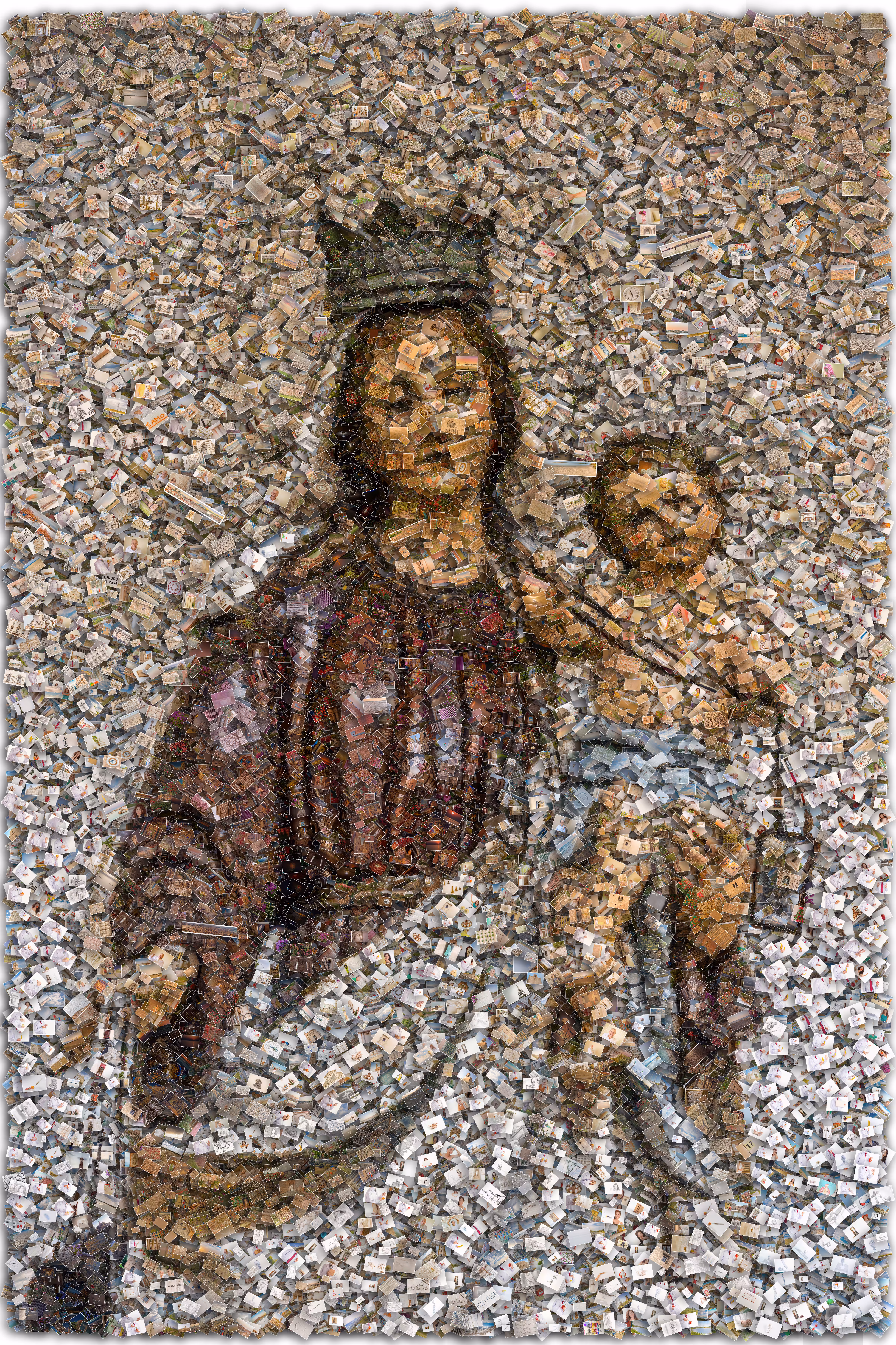 Freeform Mosaic of Our Lady of Mount Carmel – A Sacred Vision in 16,826 Pieces – Religious