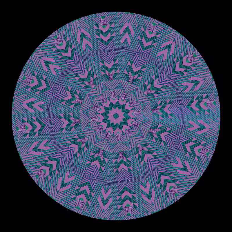 Binary kaleidoscope #106