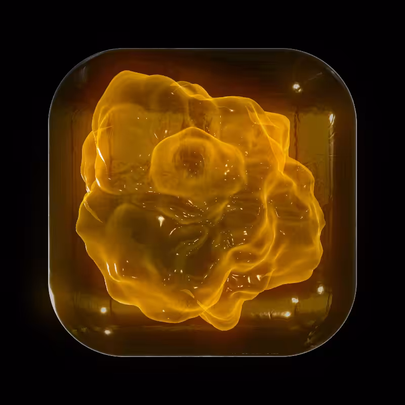 Crypto Orb (yellow)