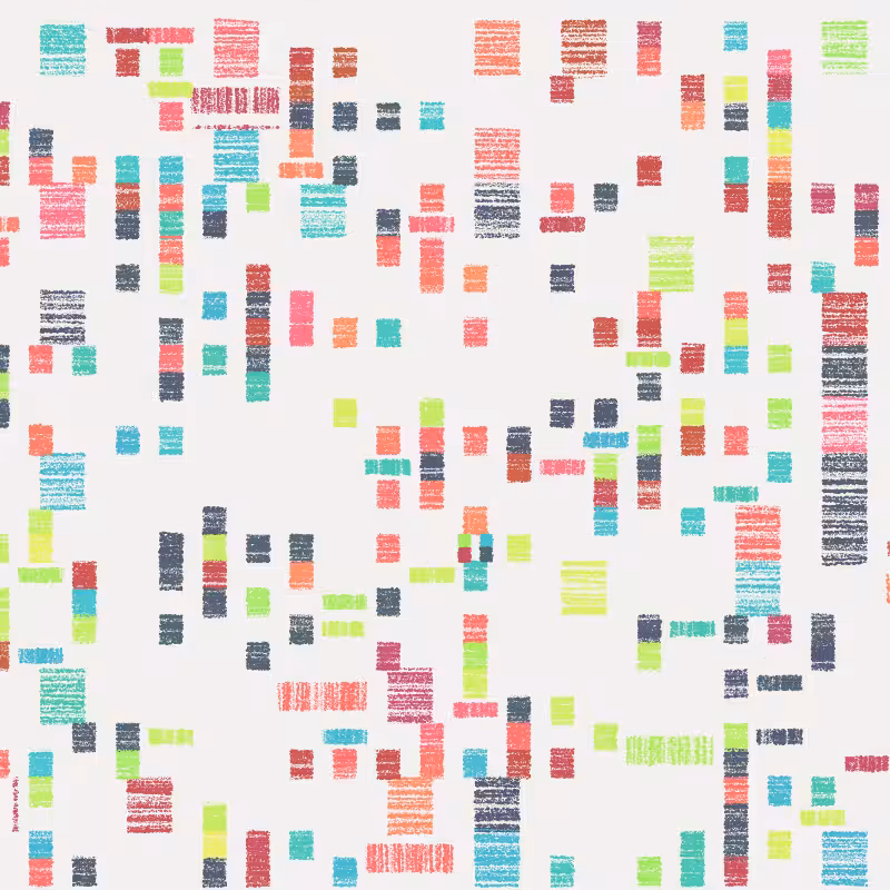 Composition #3 Patchwork Quilt #213