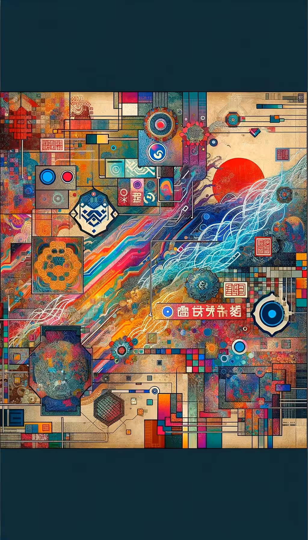 Quantum Woven Tapestry: A Synthesis of Blockchain and Tradition②