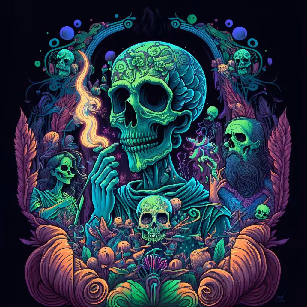 🌟A World of Colorful Art🌟: Midnight monsters Terror underground