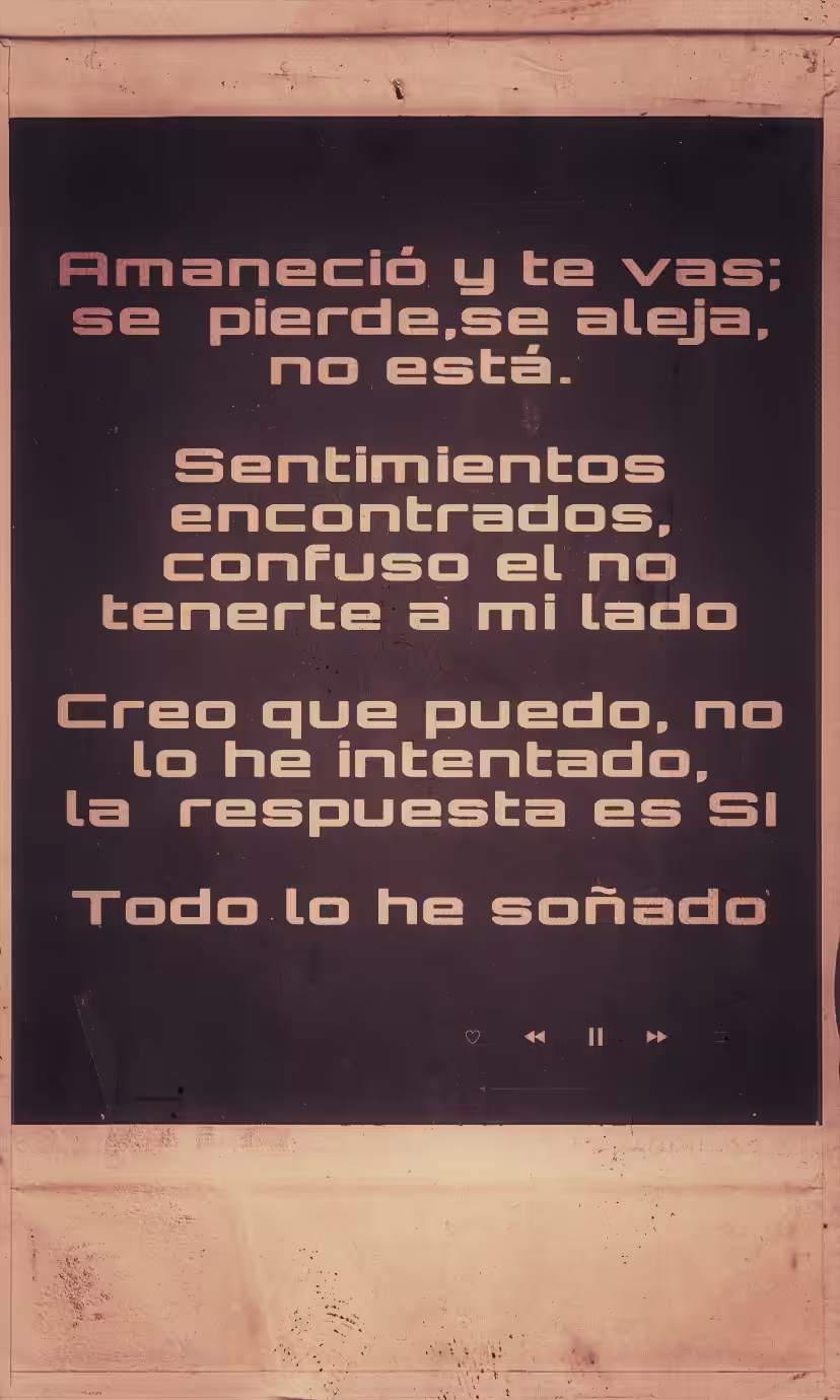 Canción No. 1