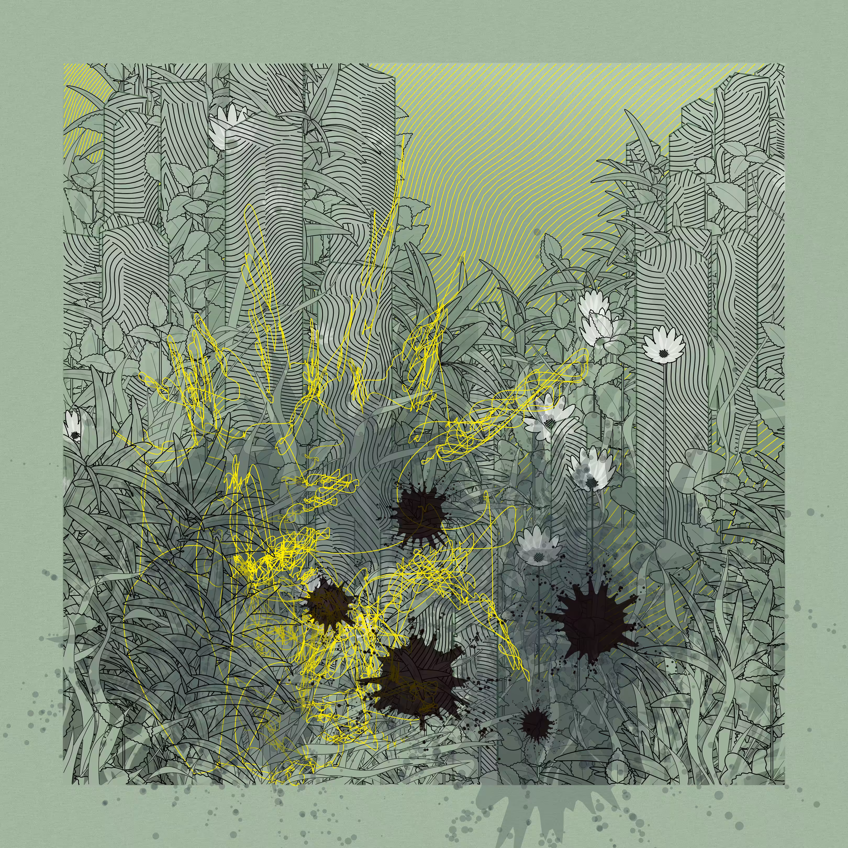 Landscape with Carbon Capture #6832
