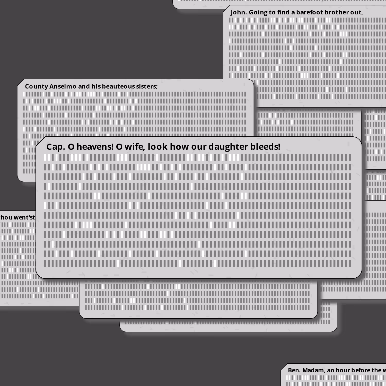 Romeo and Juliet on Punched Cards (Free) #39