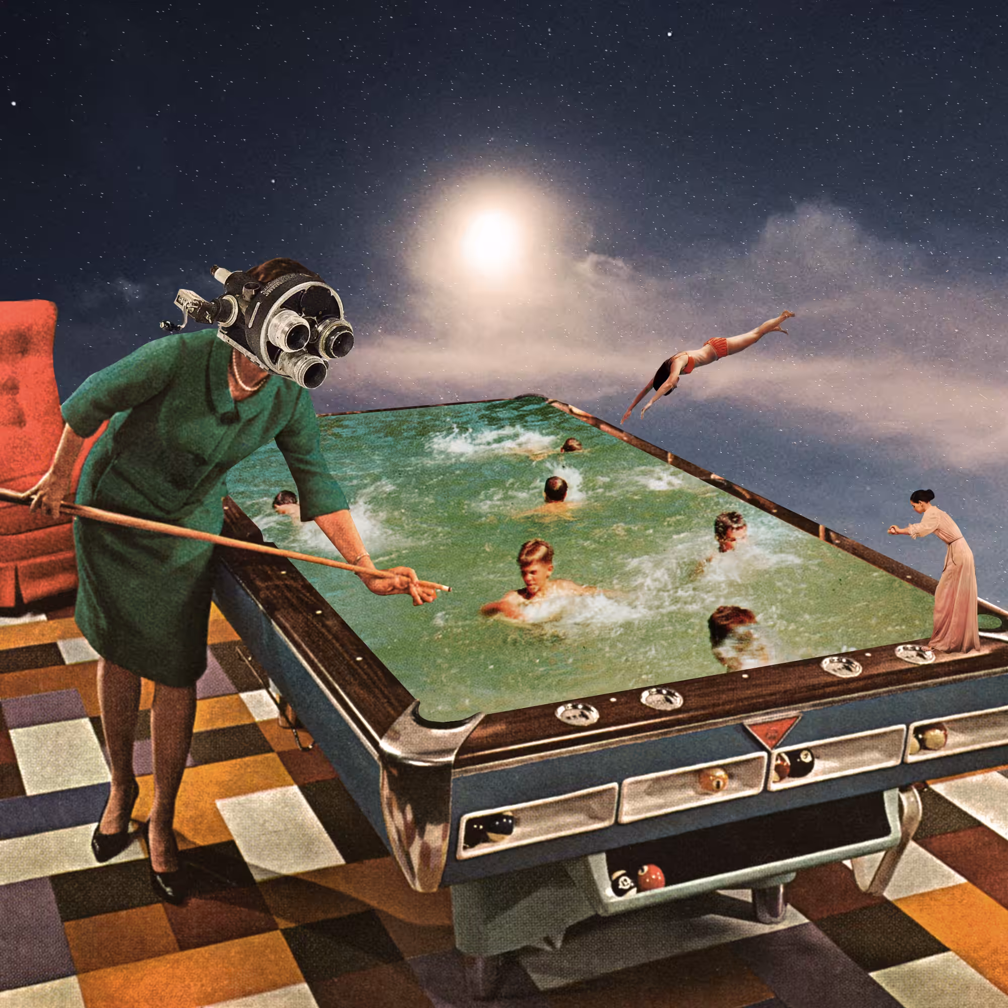 Pool In The Space