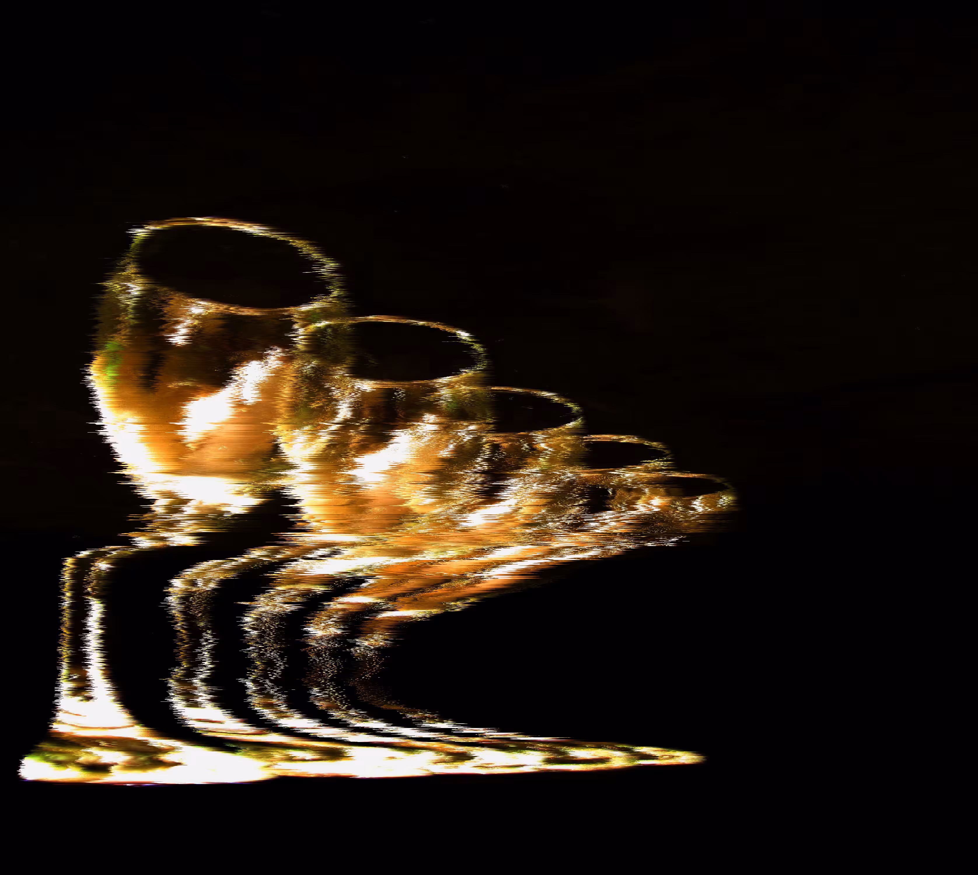 orange frame: the second rhythm of glass and wind dance