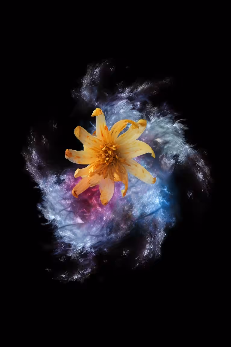 AI Florals: Floral Nebula 8