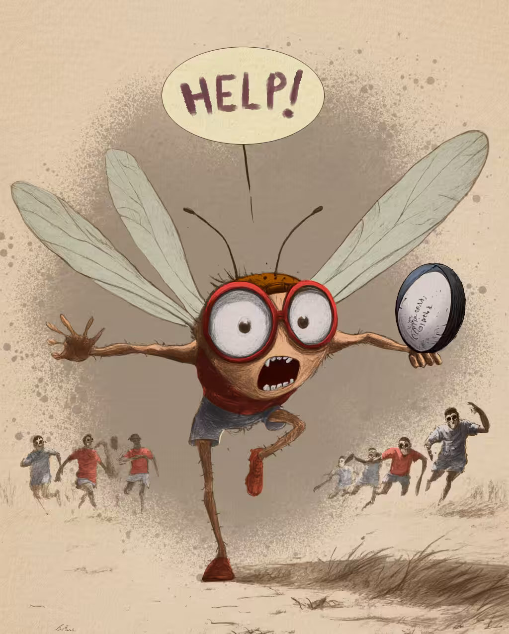 S7 - The Dragonfly Rugbyman