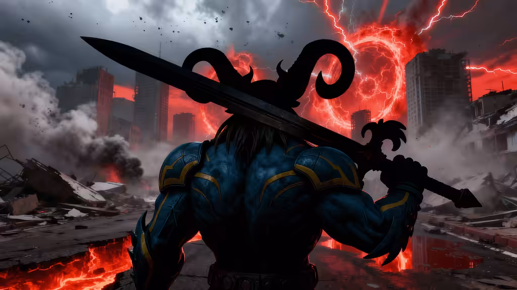 KO7: Gridfall : Rise Through Ruin - The Arrival of Smarugon | Official Cinematic Teaser of Super Victor Universe