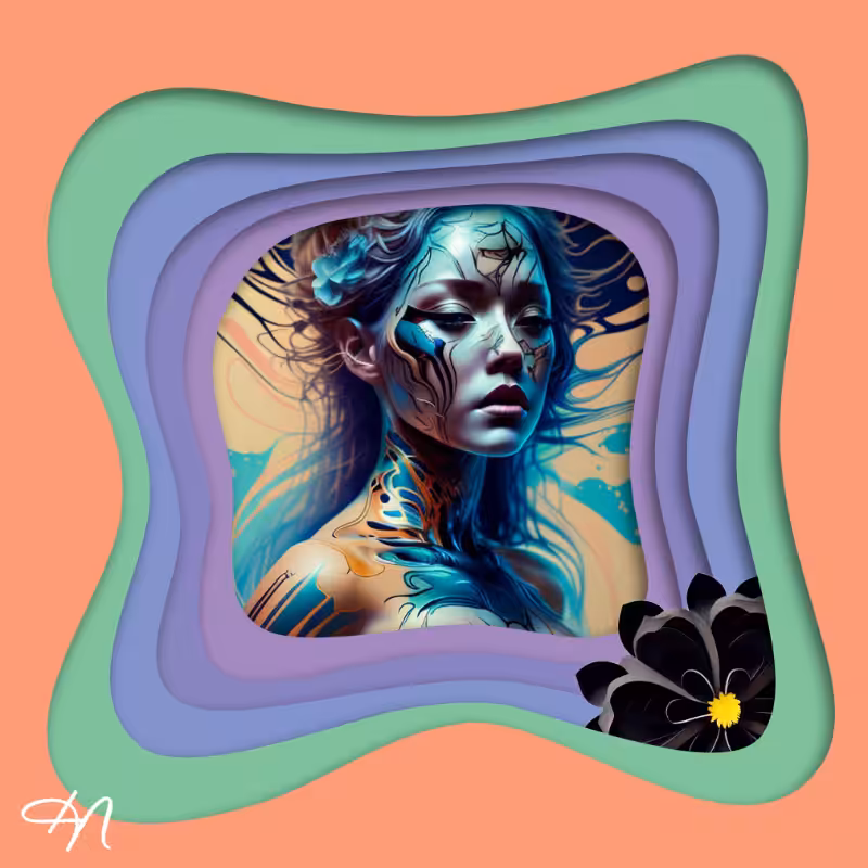 Black Flower #6