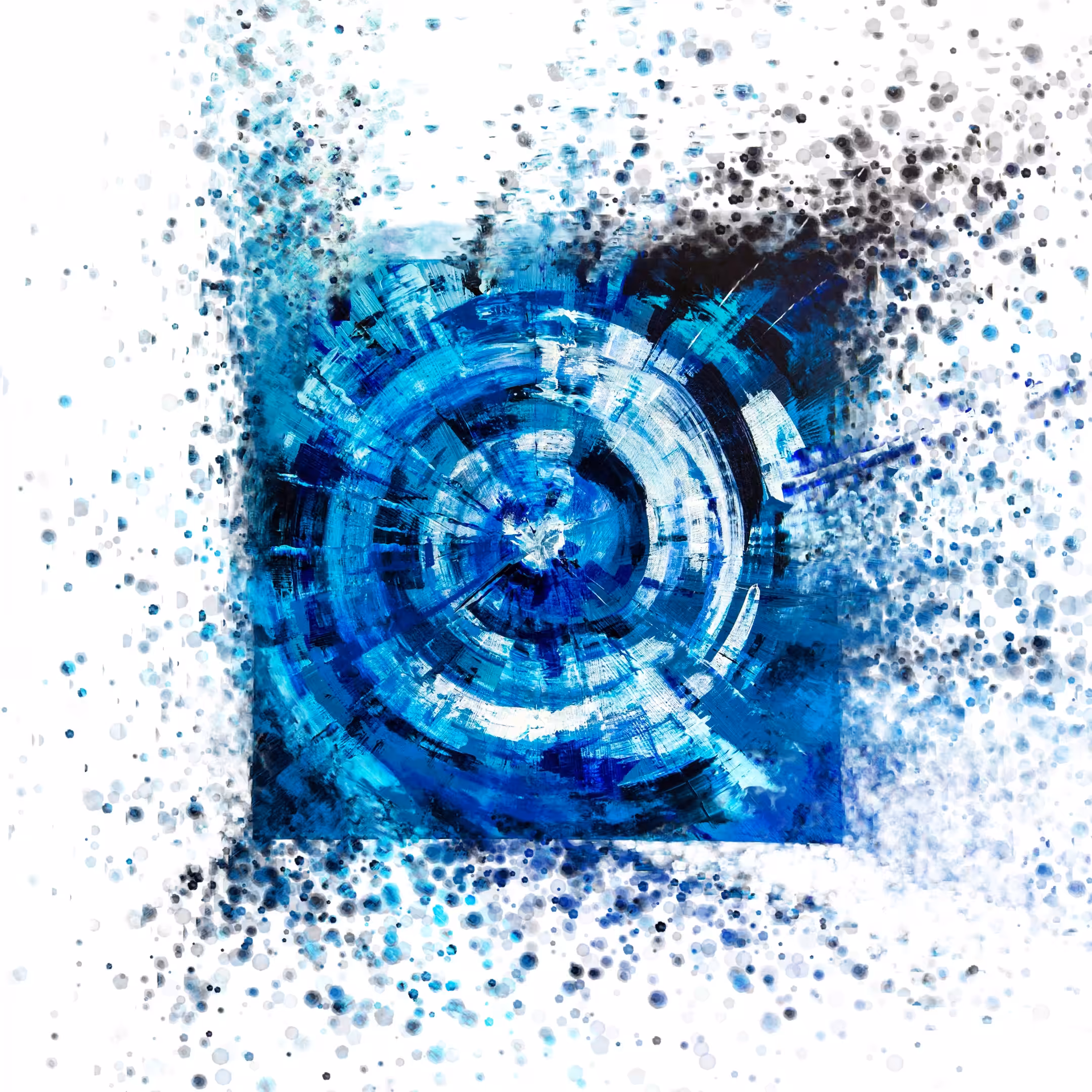 Abstract reincarnation #30 (NFT/Physical)