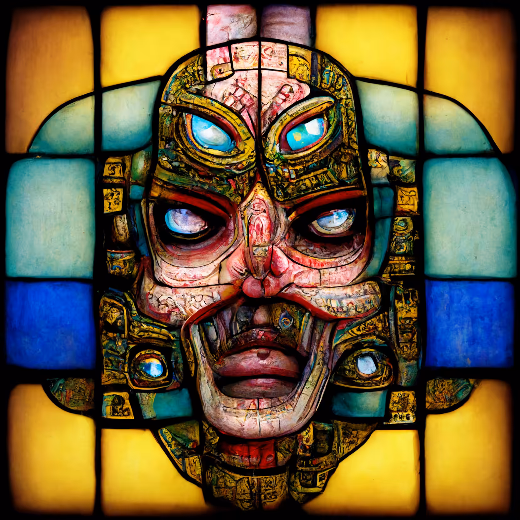 Stained Aztec 01