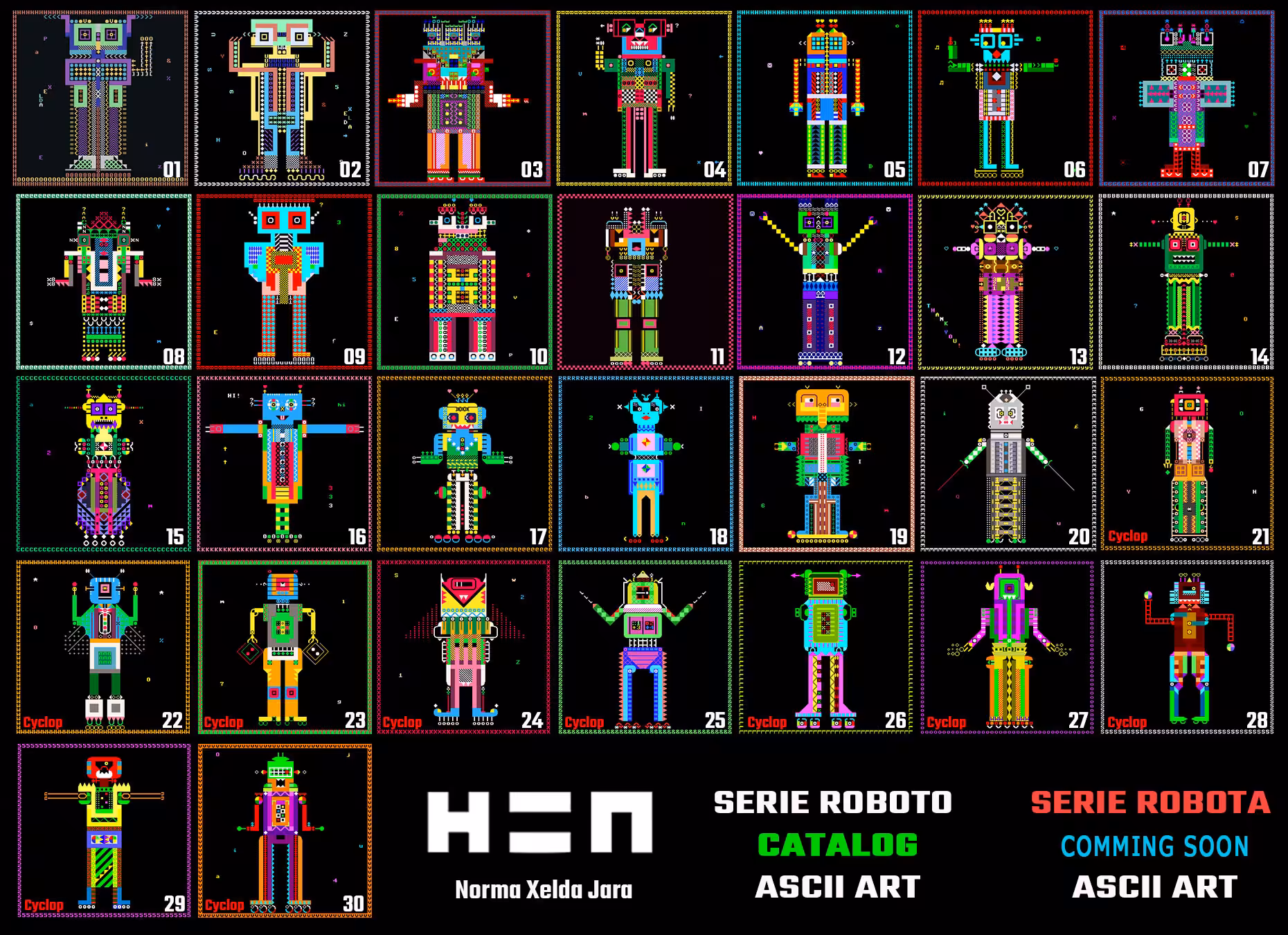 Roboto Collectible Series Catalog