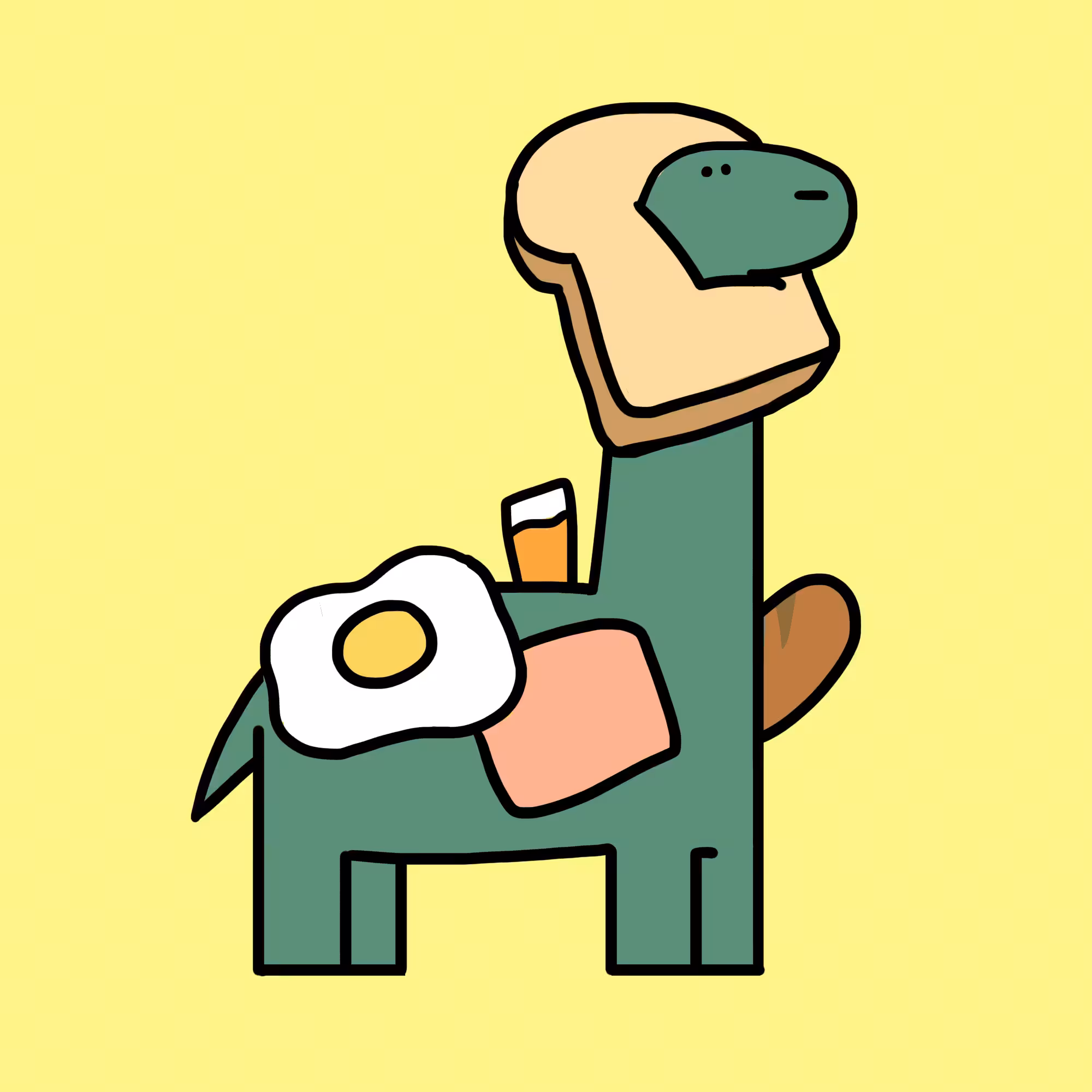 mypetdino - breakfast #24