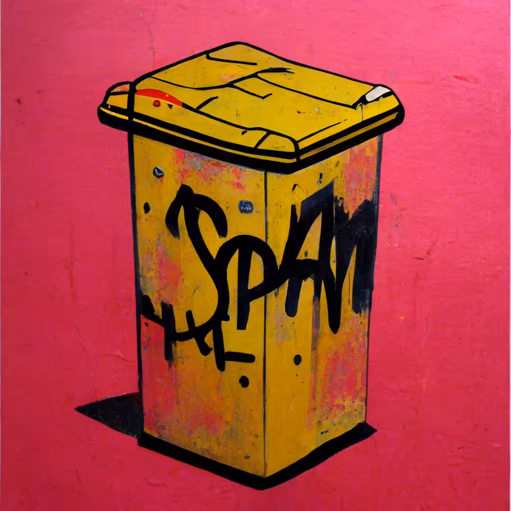 SPAM OVER TRASH #2