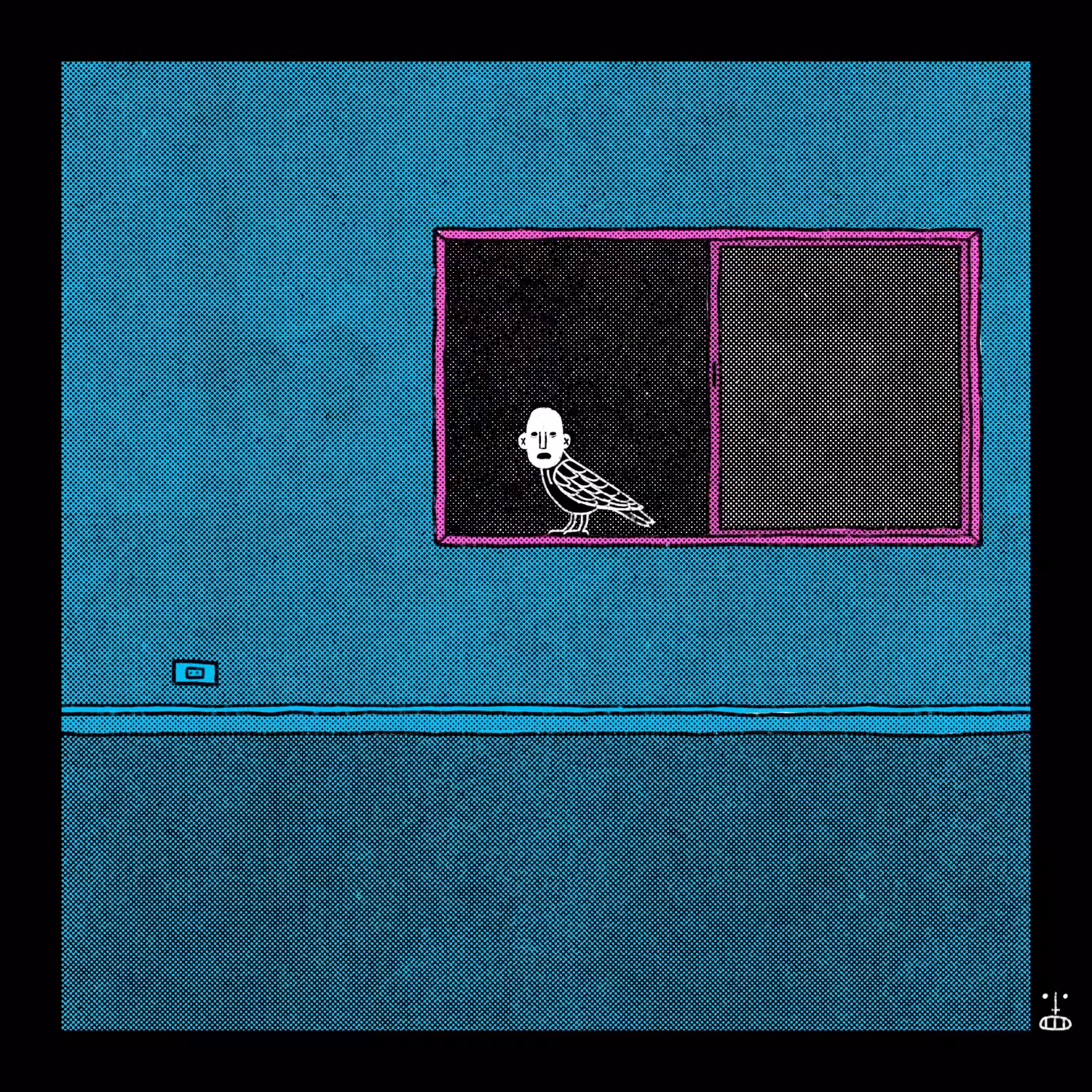 The visitor. 