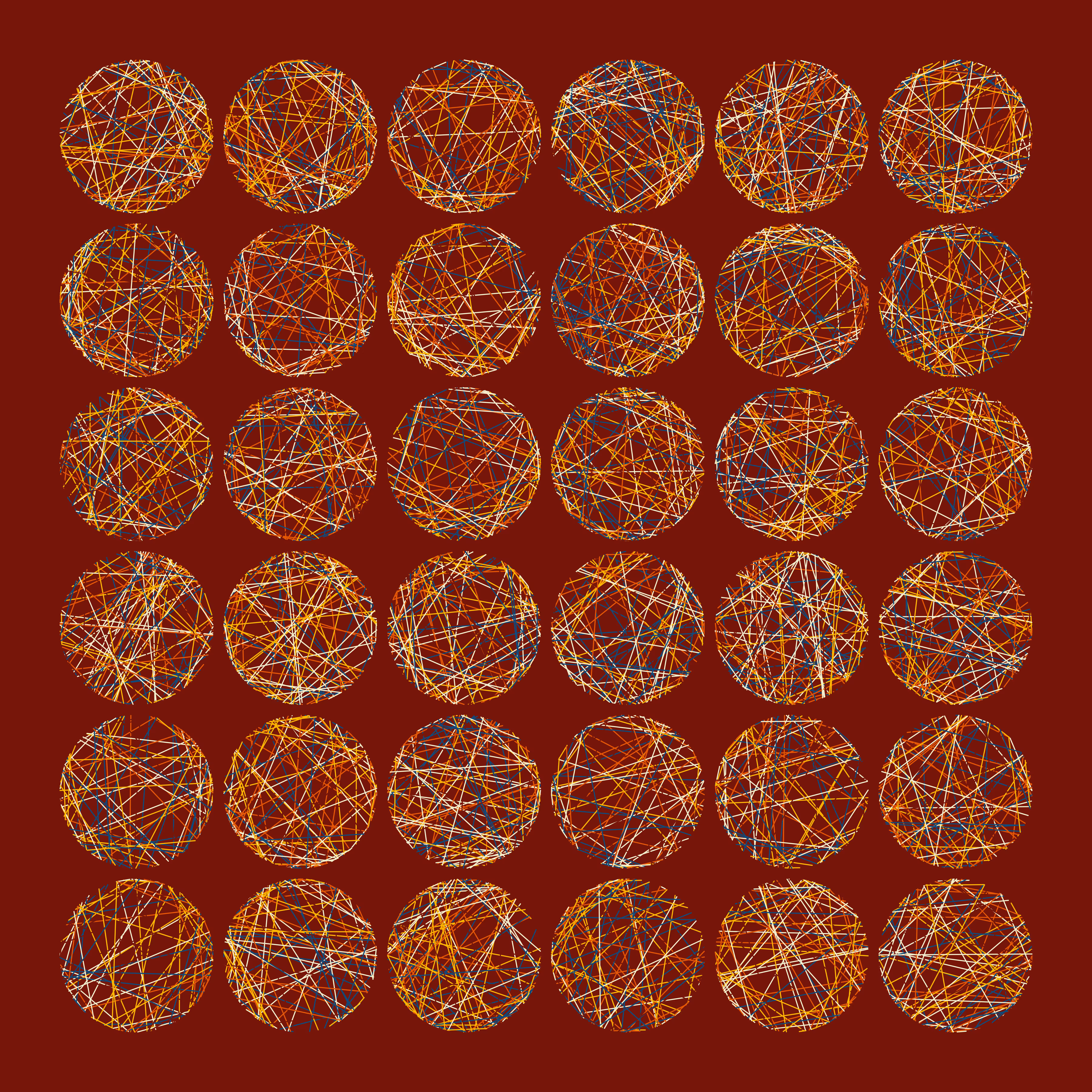 Generated Lined Circles #1