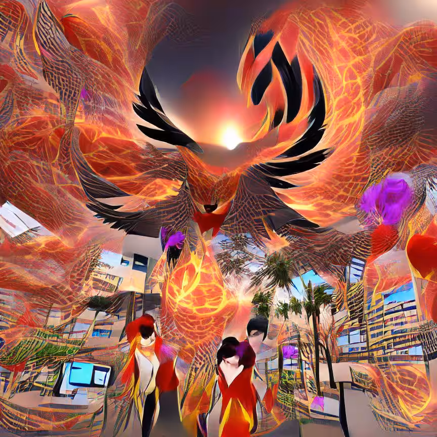 Phoenix Rising in the Metaverse