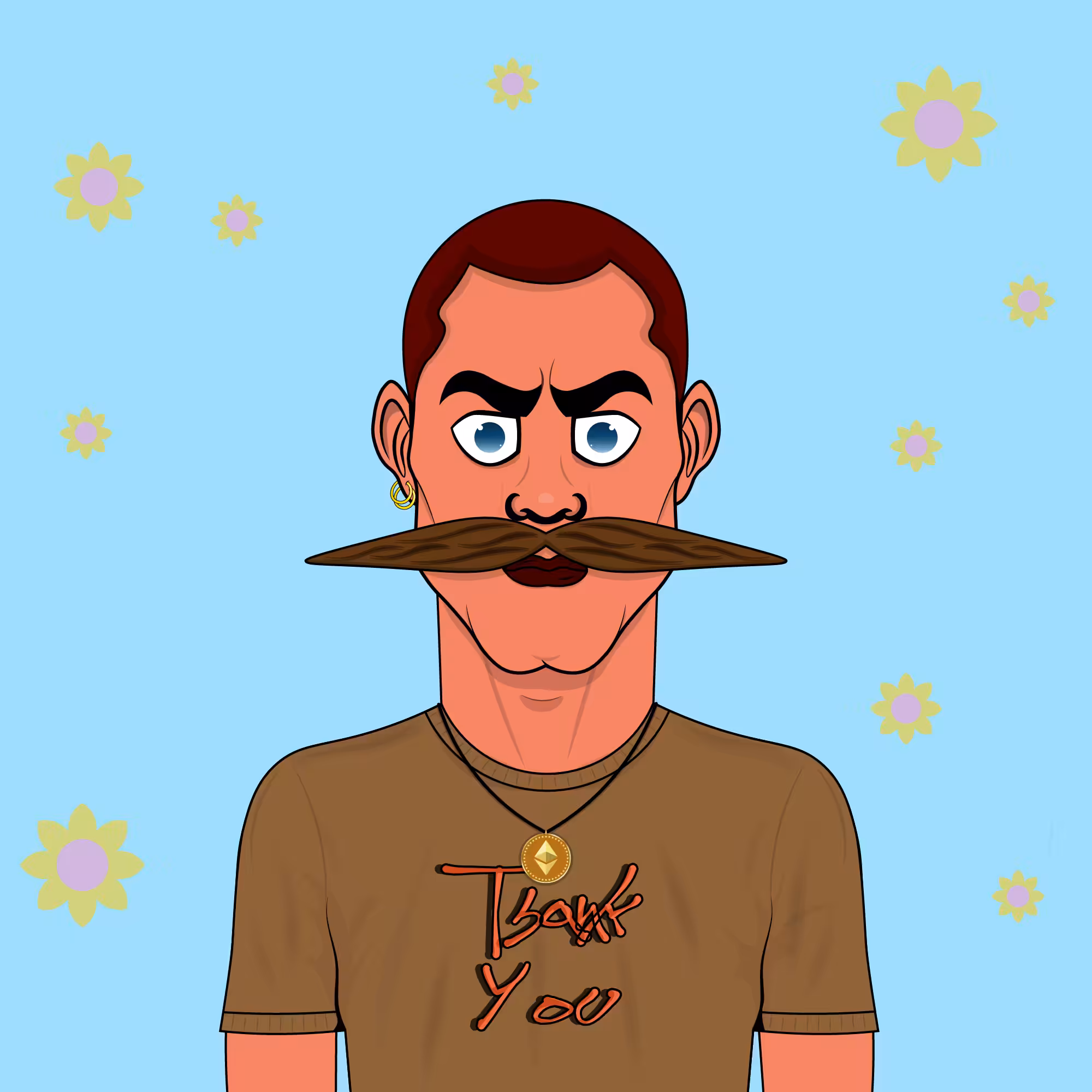 Mustachioed #92