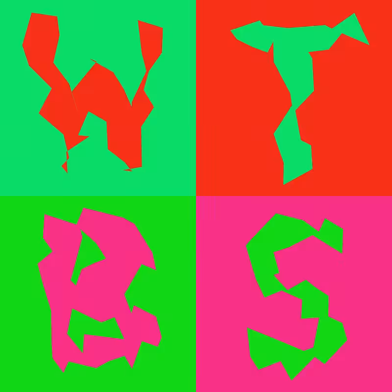 Waiting To Be Signed Logo with Wobbles #70
