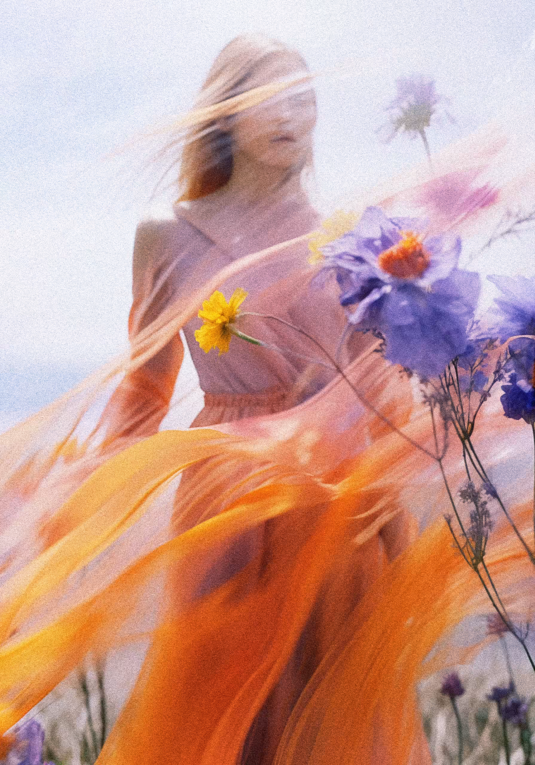 Petals in the Breeze