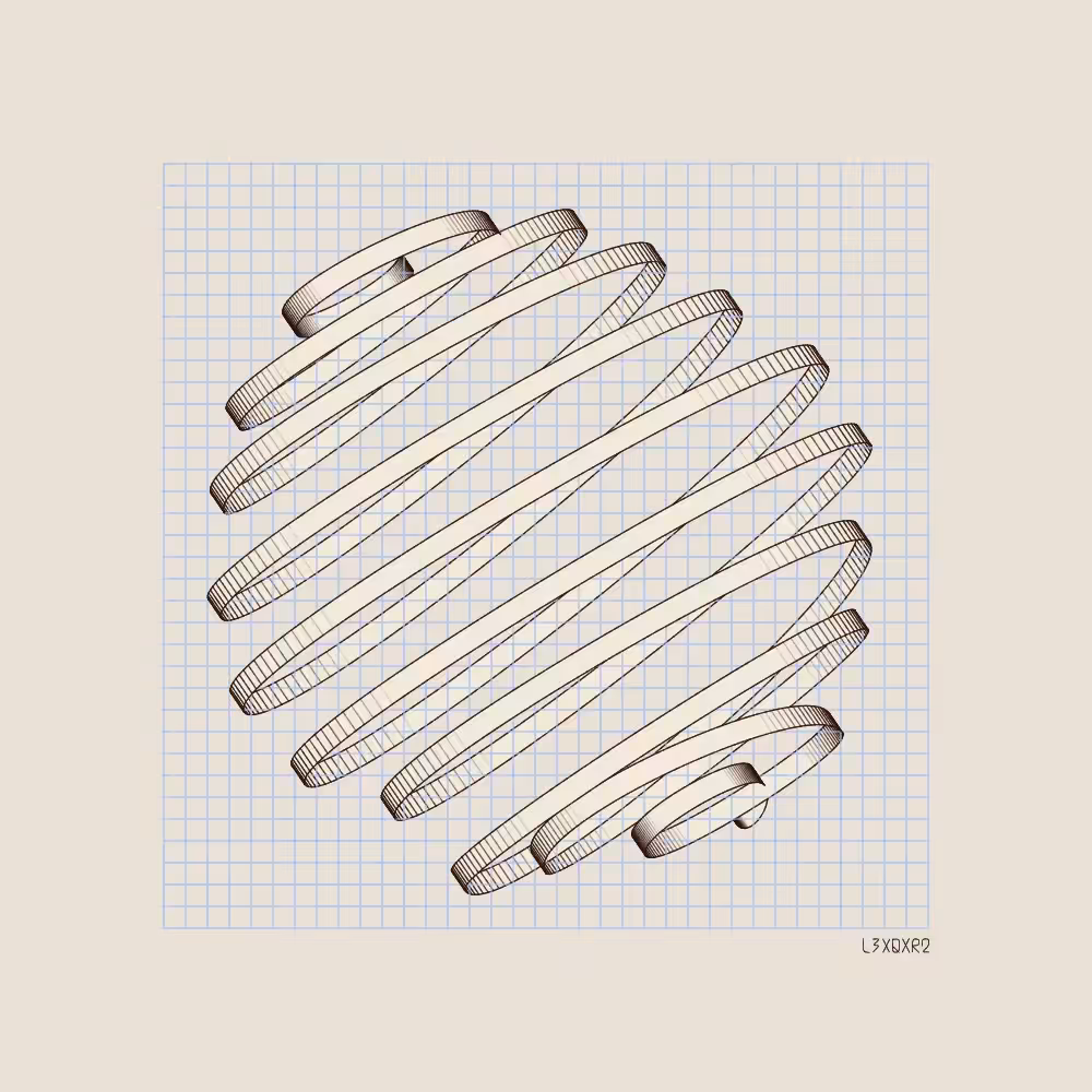 _ribbon study_ #66