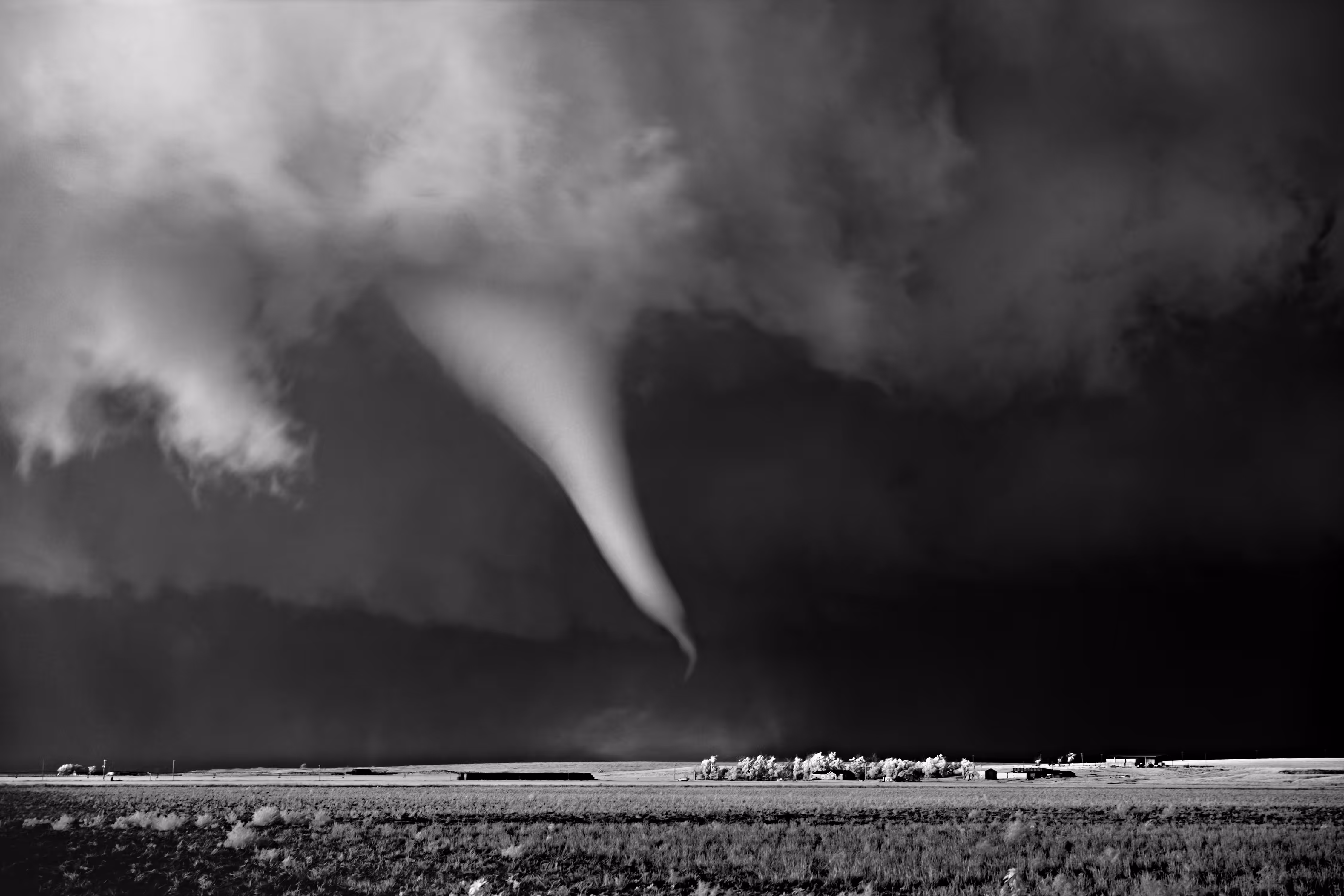 Storms - Tornado over Farm