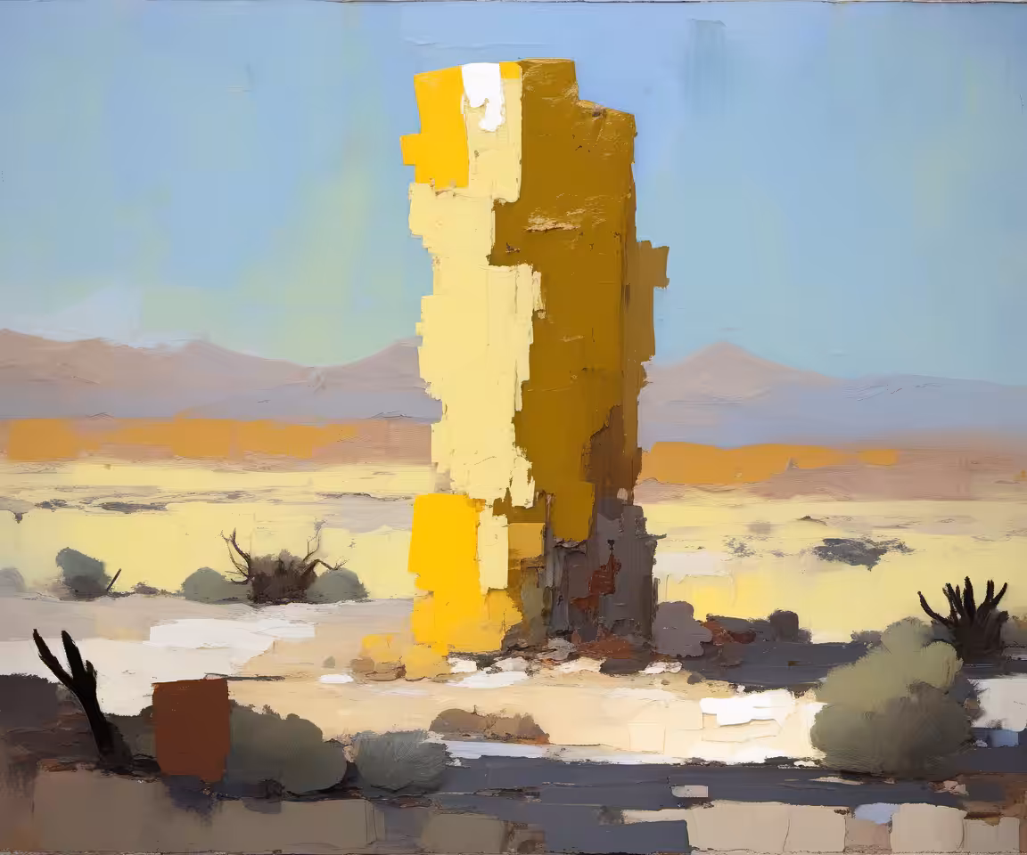 Painted Slabs #58