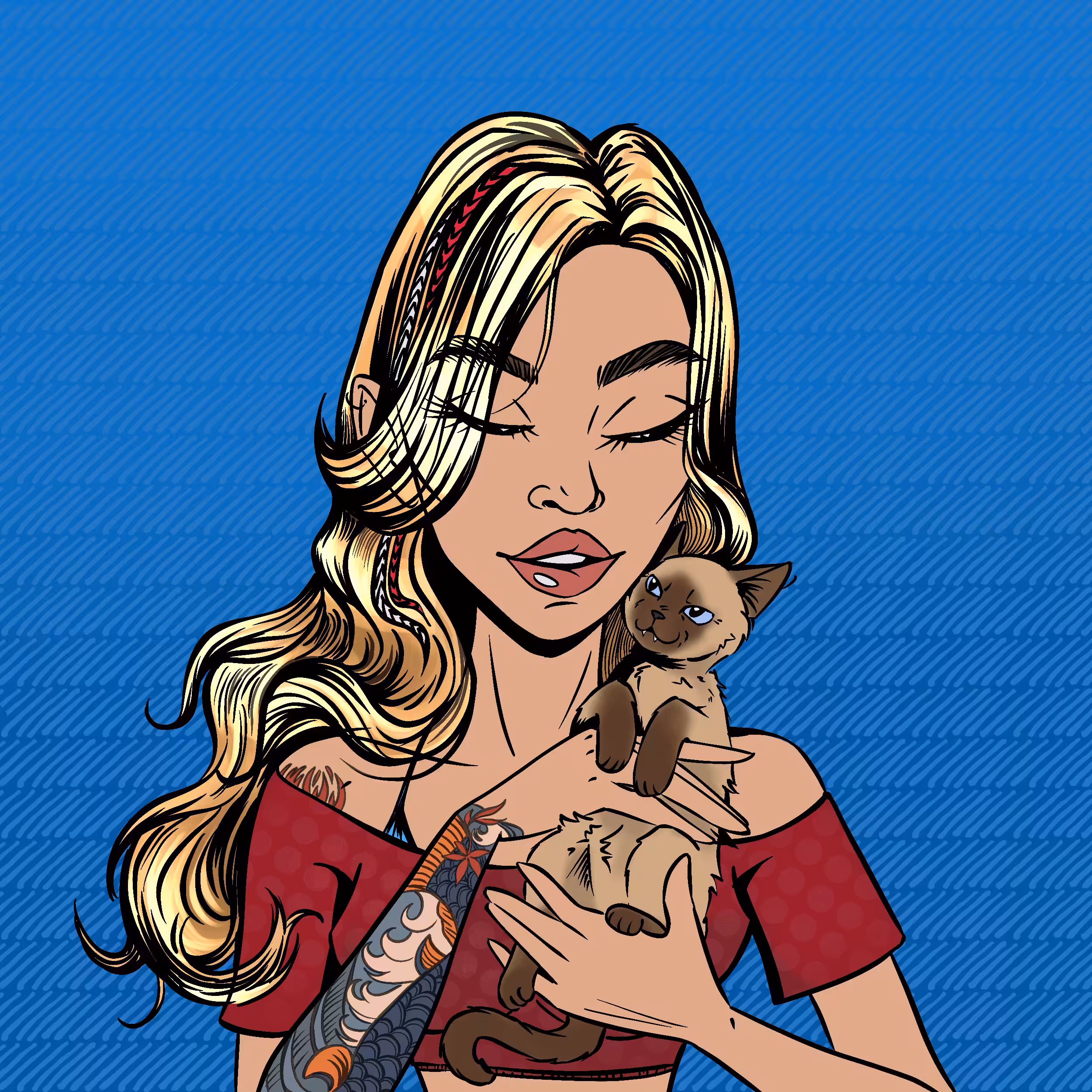 #15. Tonie and Catnip (custom edition) - blond version
