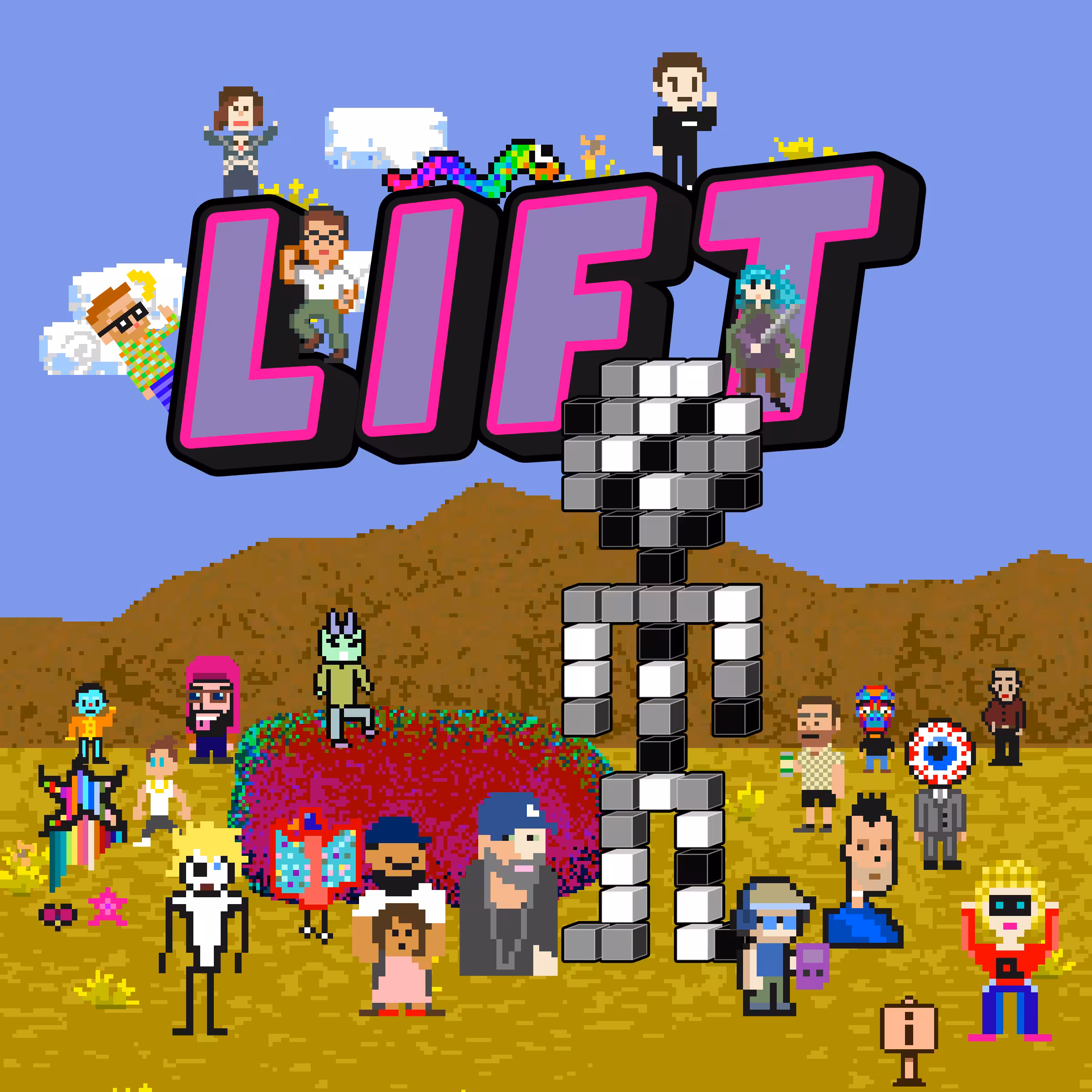 LIFT (a self portrait) #753