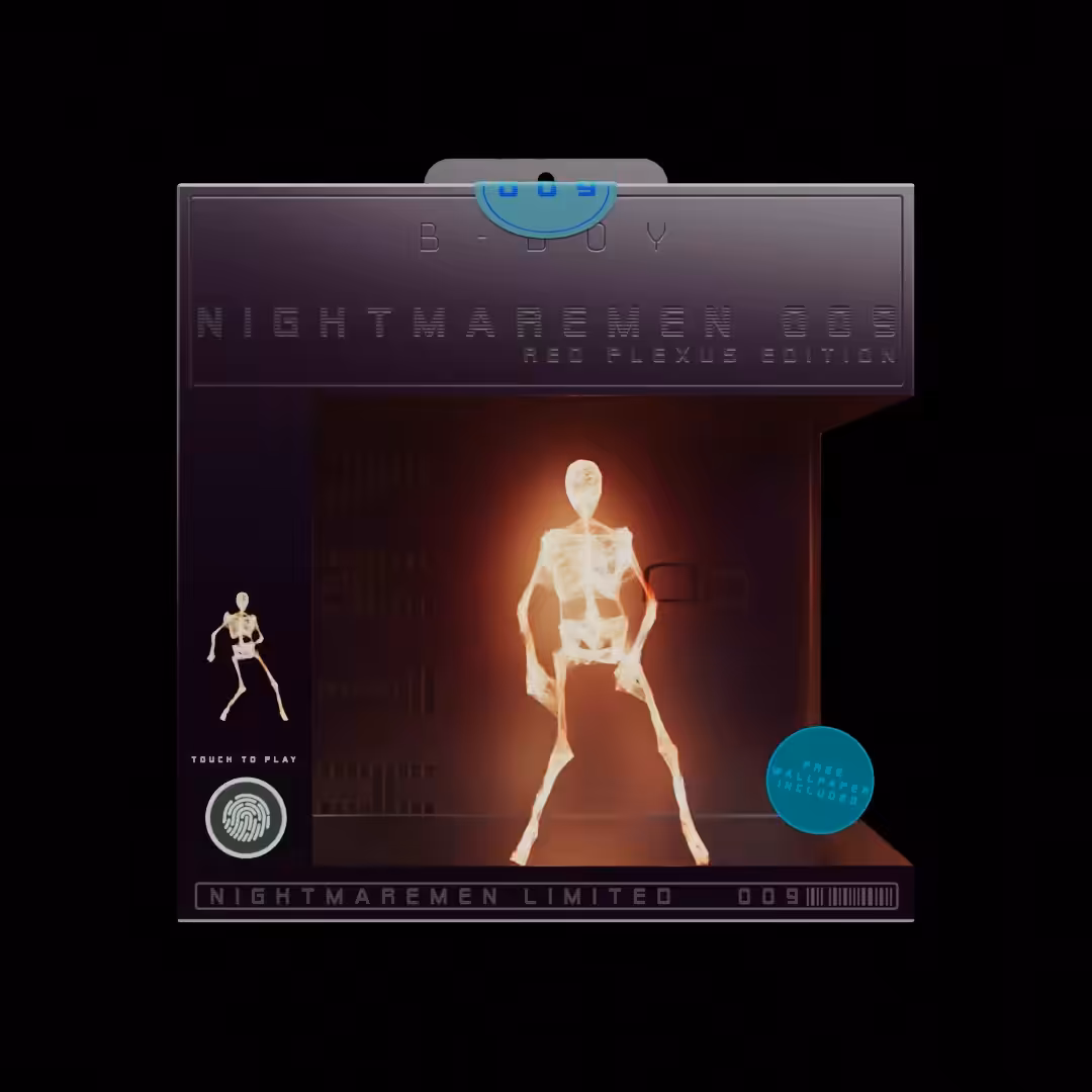 009 Red Plexus nightmaremen collectible
