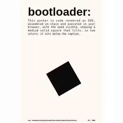 bootloader: selfie #69