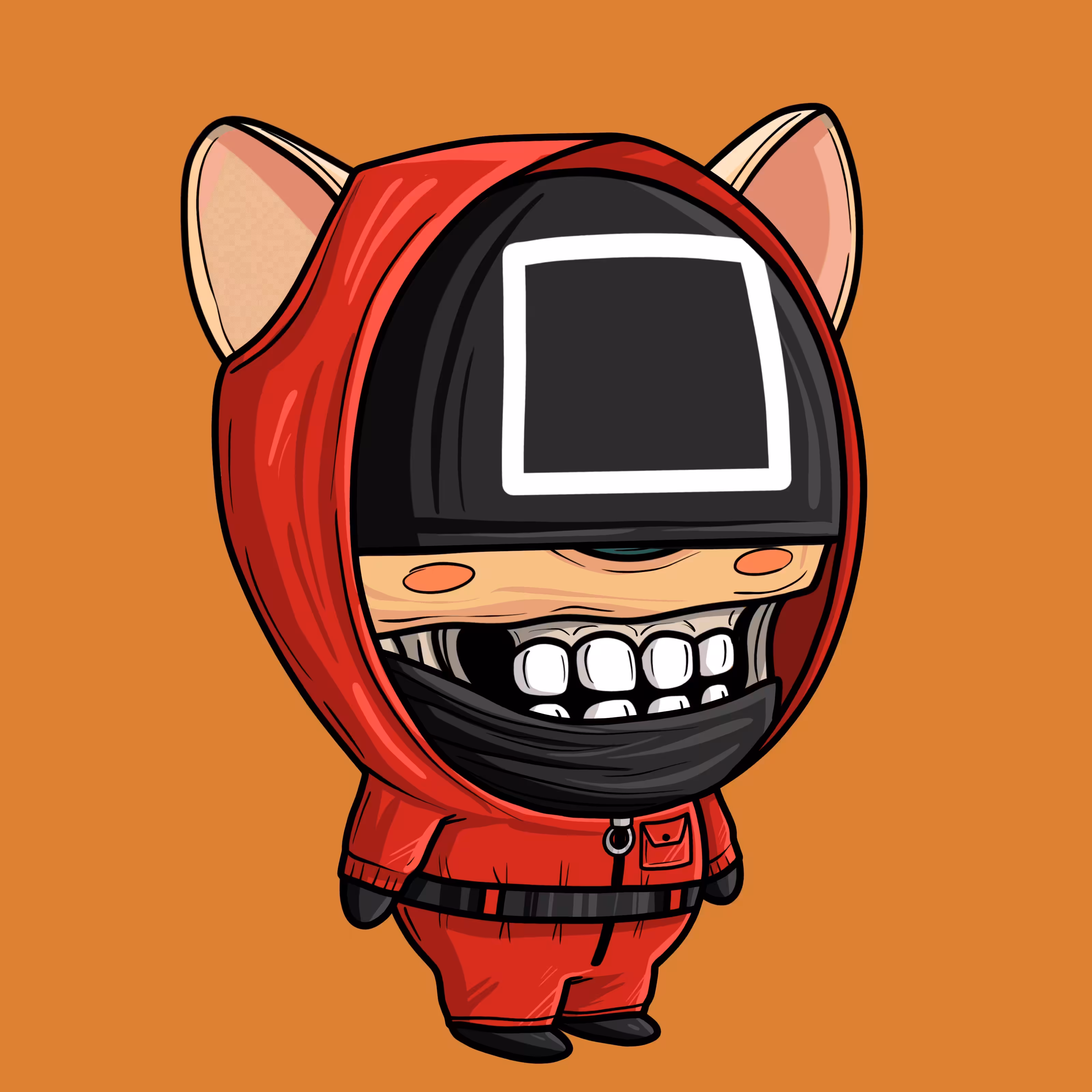 One Eye Baby #0171 (Squid Game Square)