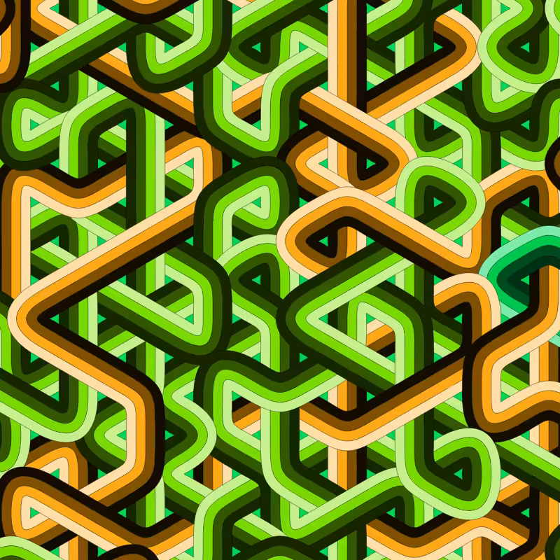 Bézier Truchet #23