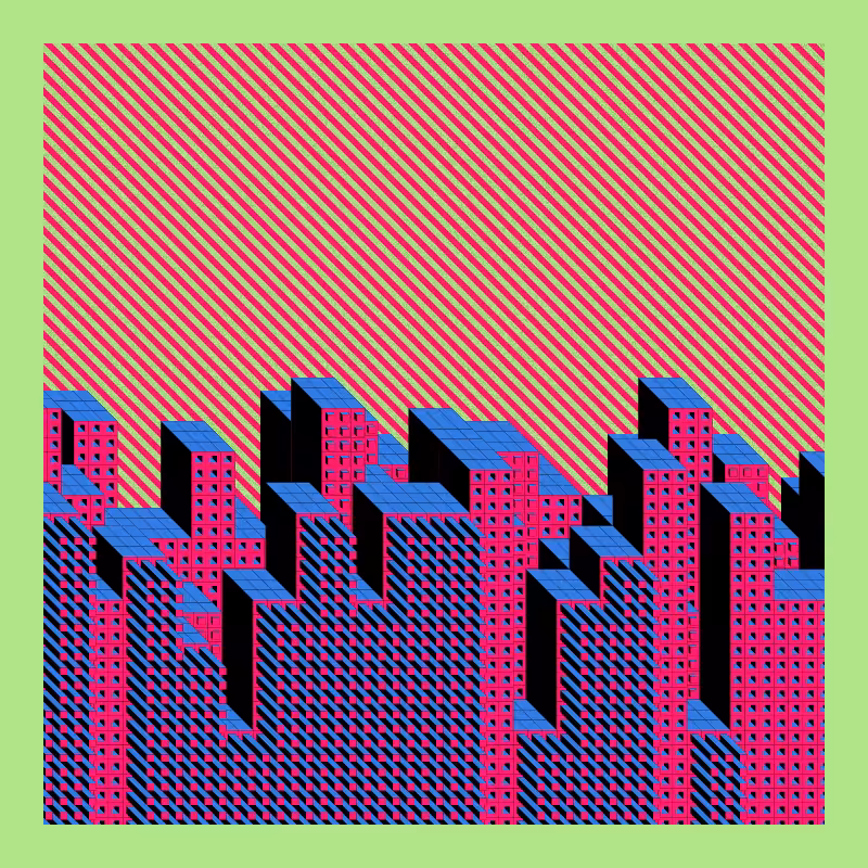 Cube City - Upside Down #24