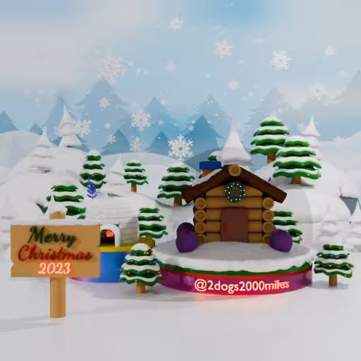 Snowy holiday