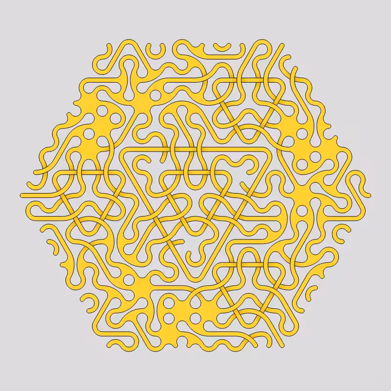 Truchet Threefold Symmetry #70