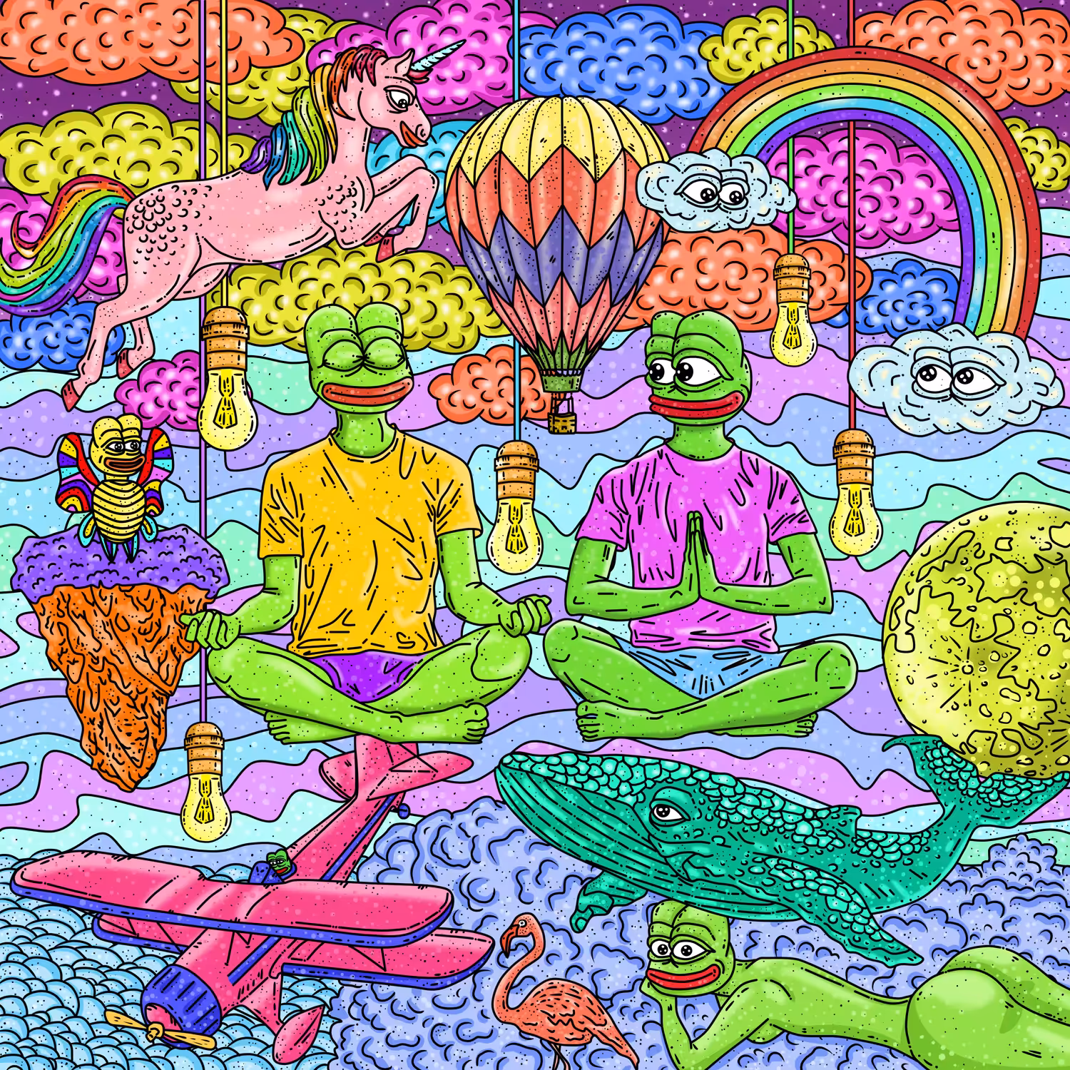 PEPE'S FRIENDS ARE DREAMERS