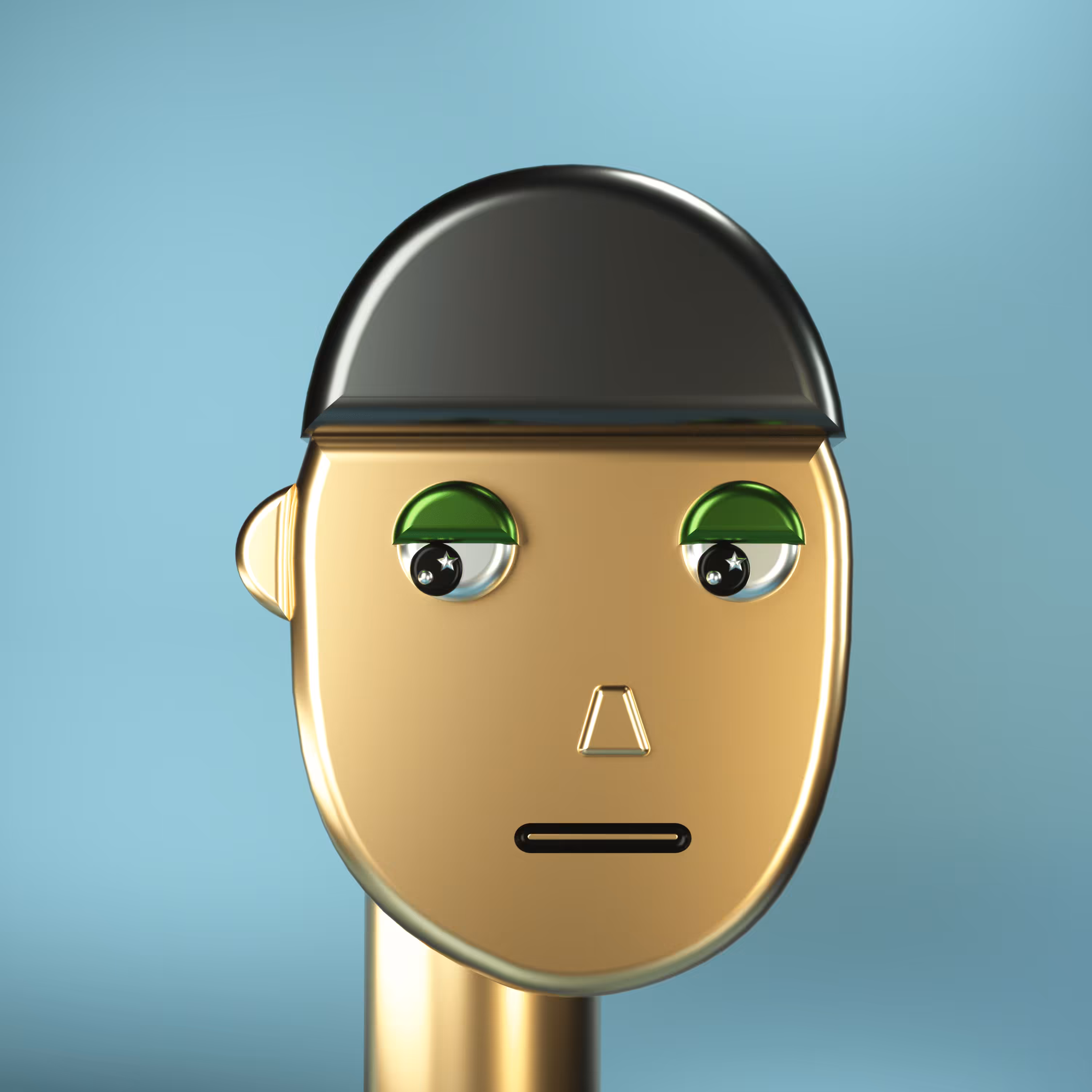 3D Chrome Punk #0103