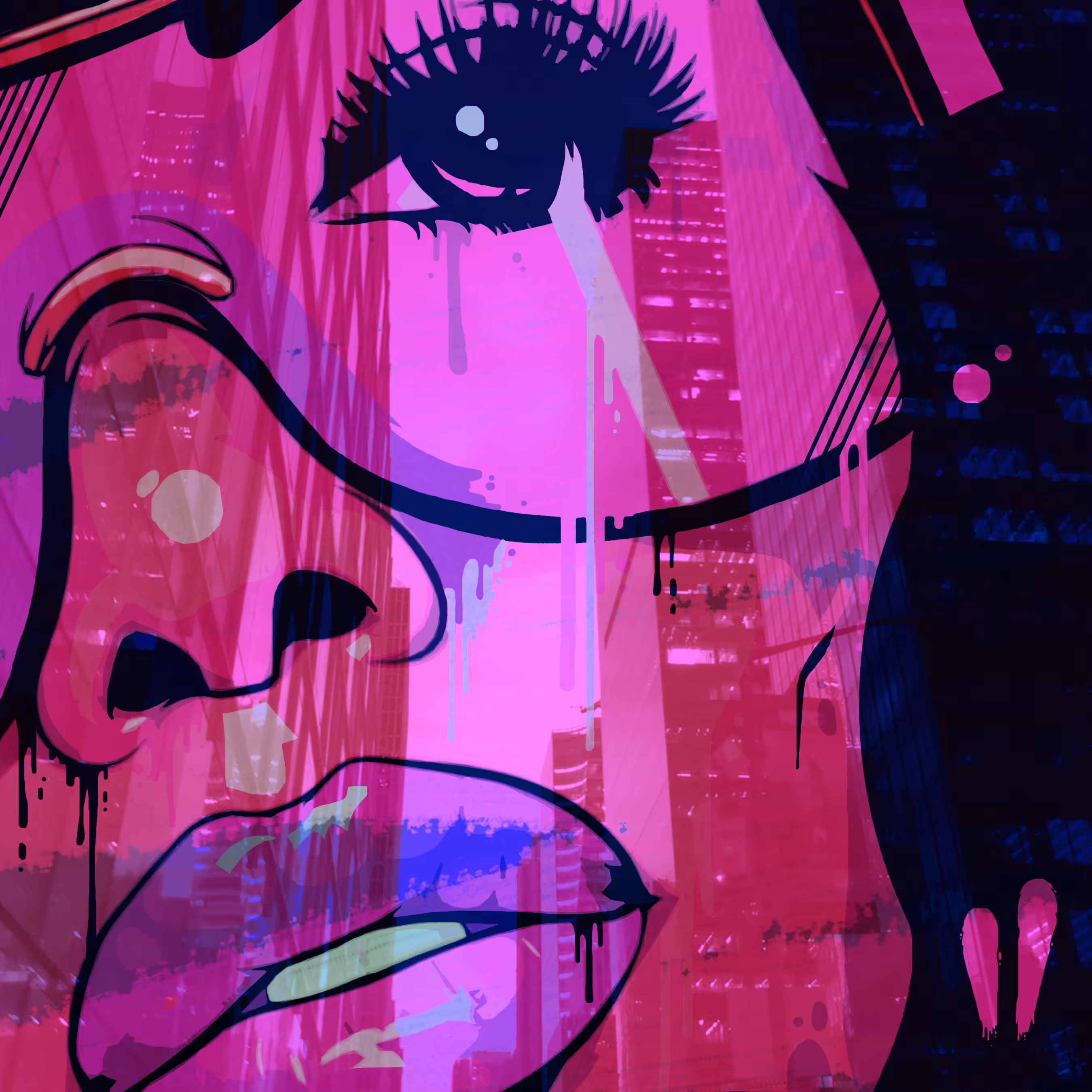 '' VIOLET SKYLINE ''